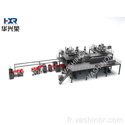 Ligne de fabrication Spunmelt SMMS non tissée